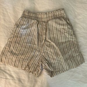 H&M Linen-Blend Shorts Size XS